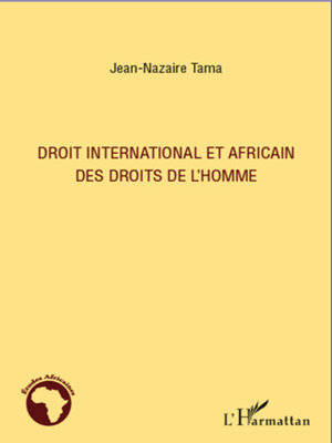 cover image of Droit international et africain des droits de l'homme